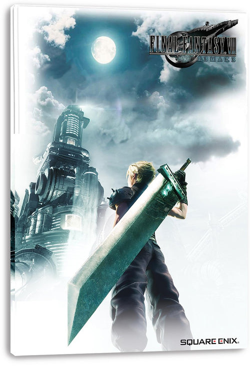 Cloud Strife Final Fantasy VII Remake Decorative Painting (paper and canvas) art poster printing print