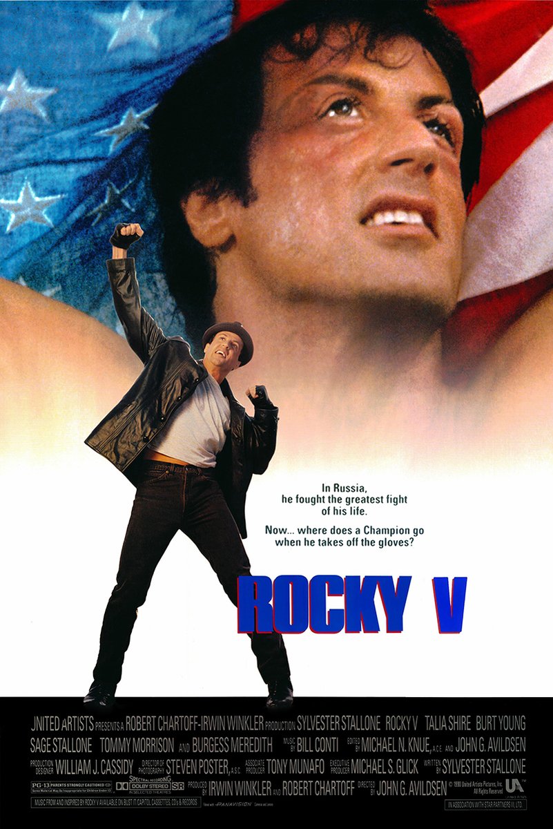 Rocky V Movie Poster Decorative Painting (paper and canvas) art poster printing print