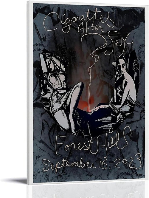 Cigarettes After Sex Band Poster Vintage Art for Room (paper and canvas) art poster printing print