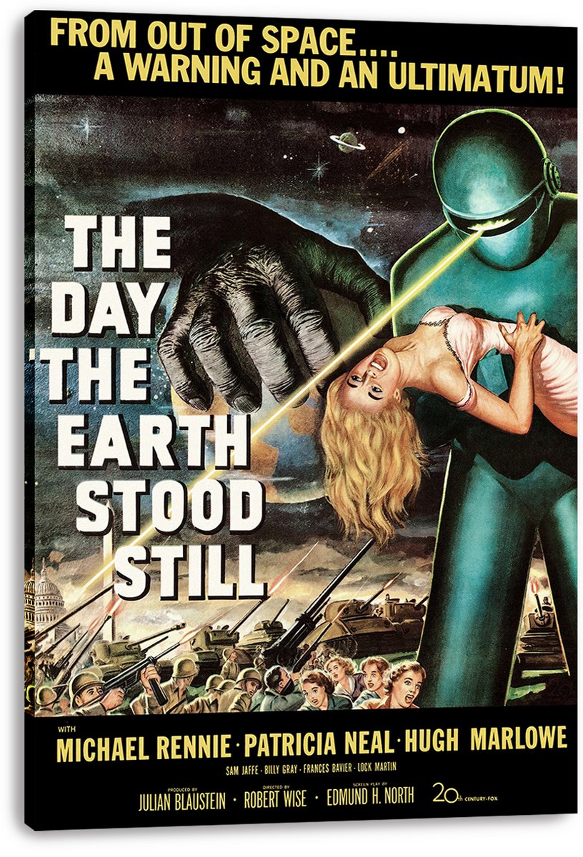 The Day the Earth Stood Still Decorative Painting (paper and canvas) art poster printing print