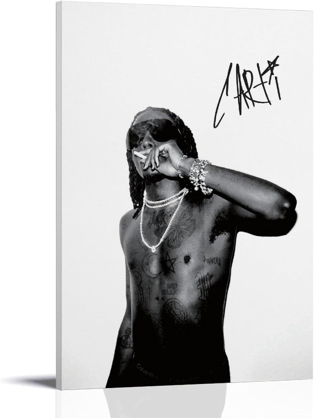 Playboi Carti Hip Hop Music (paper and canvas) art poster printing print