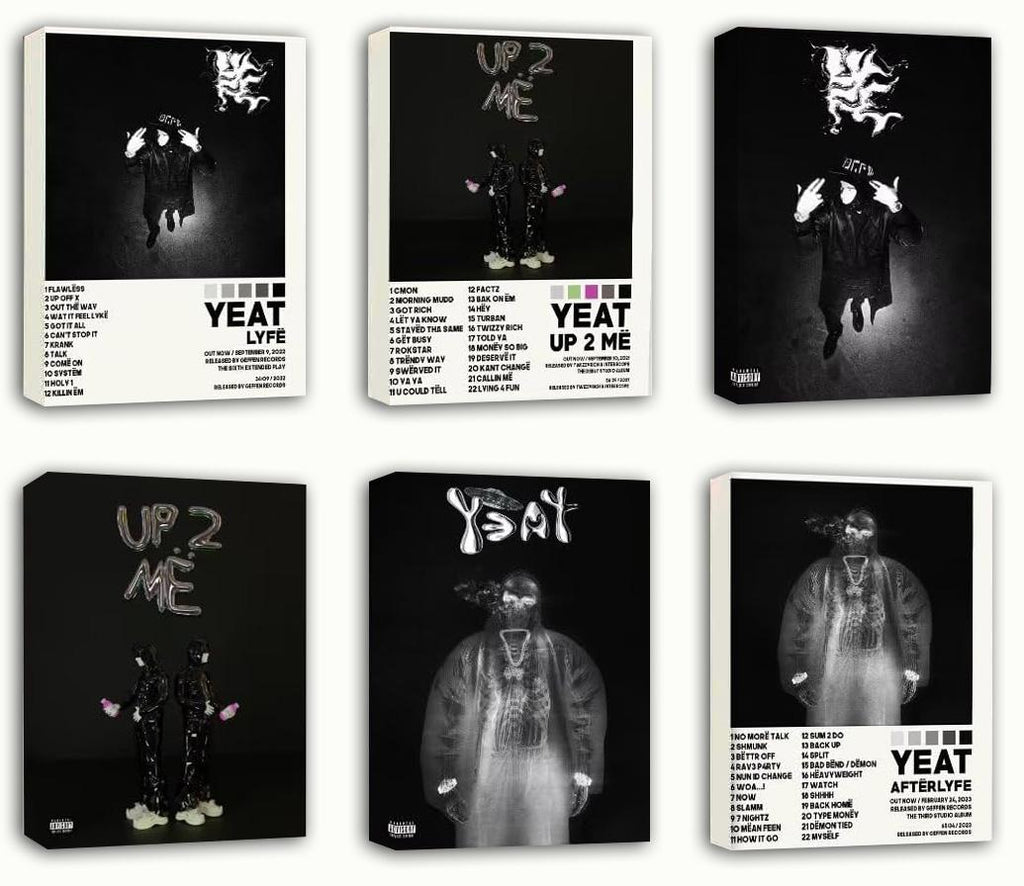 Yeat Album Cover Family Decorative Painting Wall Art Posters (Paper and Canvas) Art Poster Printing Print