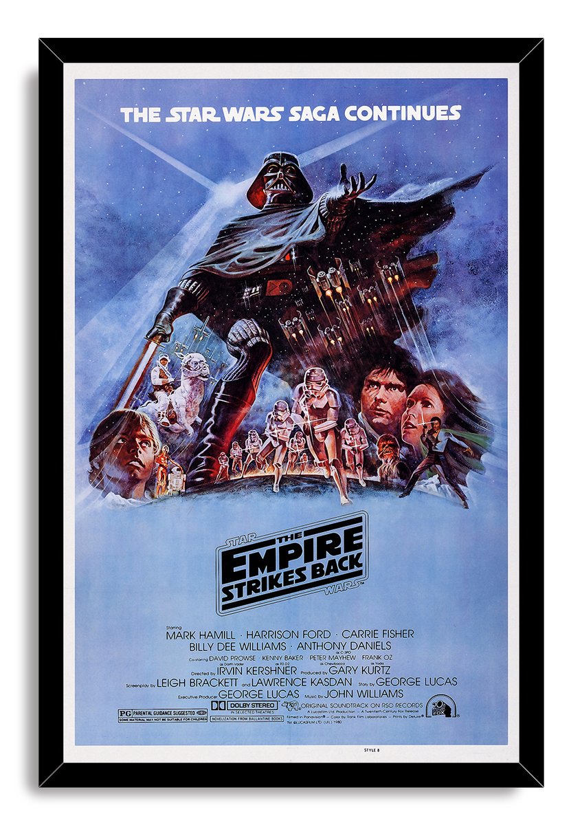 Star Wars: The Empire Strikes Back Darth Vader Decorative Painting (paper and canvas) art poster printing print