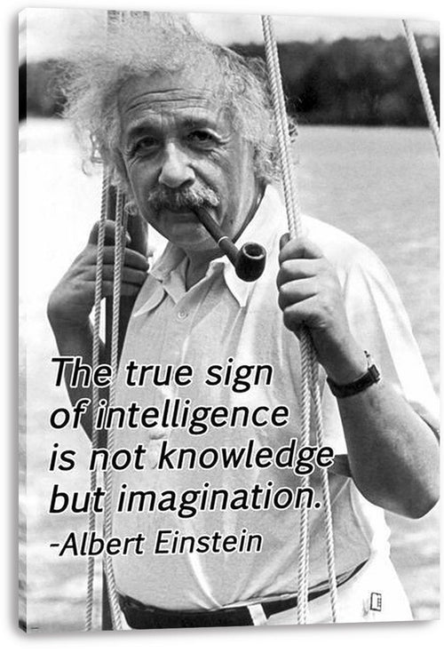 Albert Einstein Decorative Painting (paper and canvas) art poster printing print