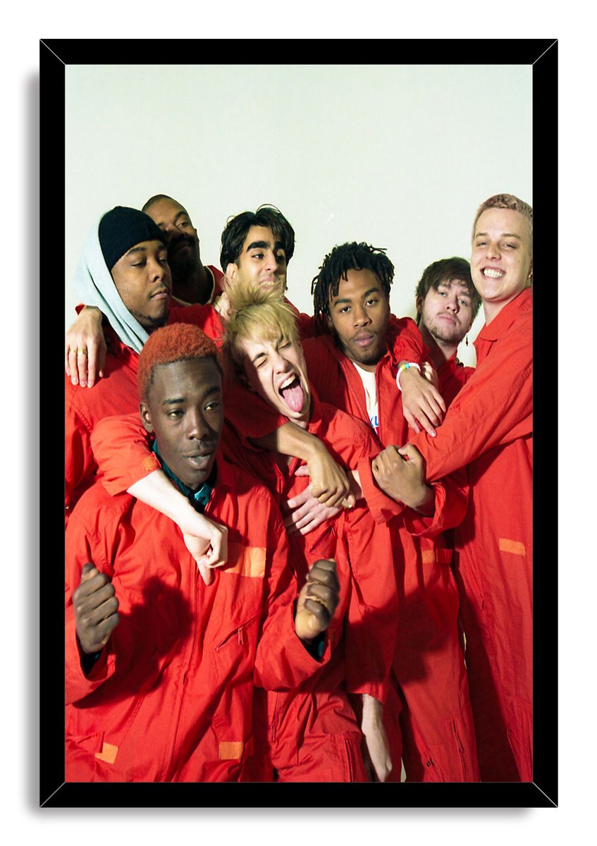 Energetic Musical Group Decorative Painting (paper and canvas) art poster printing print