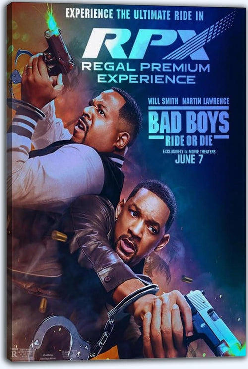 Bad Boys Ride Or Die Movie Posters (Paper and Canvas) Art Poster Printing Pri