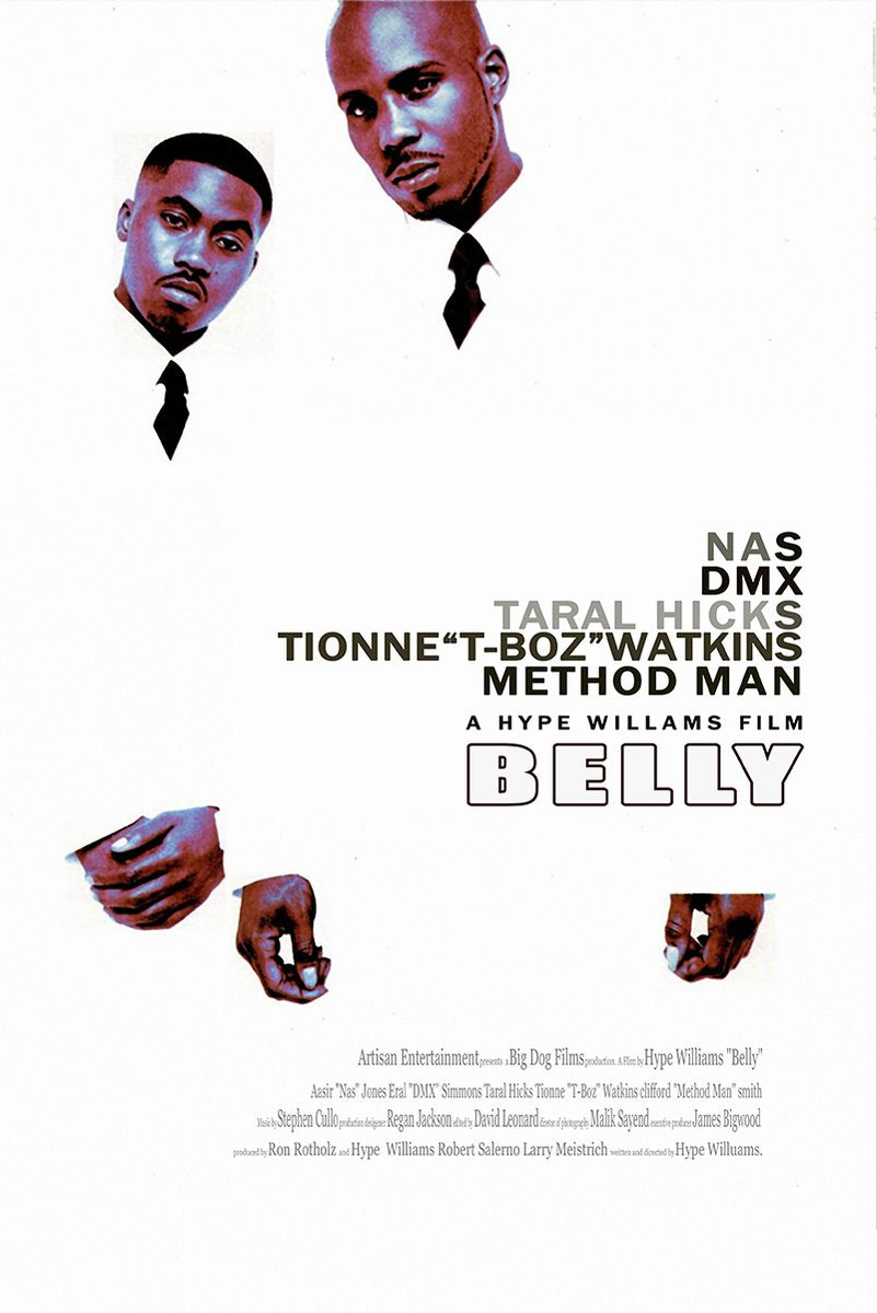 Belly Movie Poster Nas DMX Decorative Painting (paper and canvas) art poster printing print