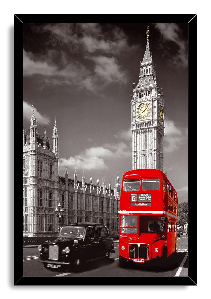 London Cityscape Decorative Painting (paper and canvas) art poster printing print
