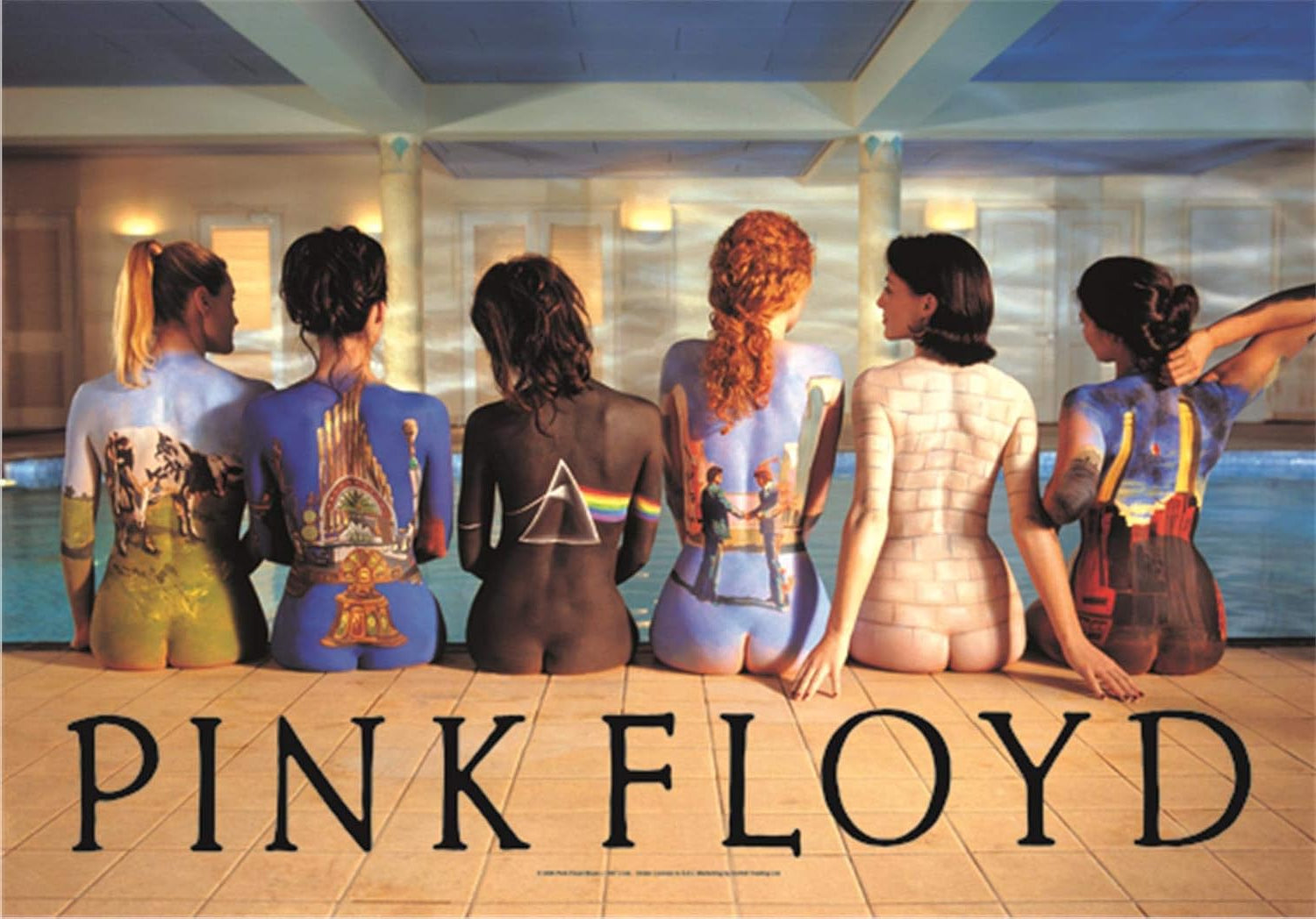 Pink Floyd Back Catalogue Music (Paper and Canvas) Art Poster Printing Print