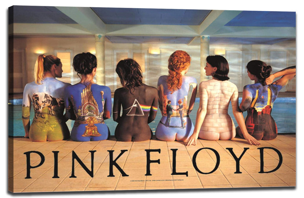 Pink Floyd Back Catalogue Music (Paper and Canvas) Art Poster Printing Print