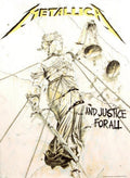 Metallica Justice for All Music (Paper and Canvas) Art Poster Printing Print