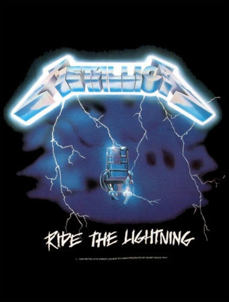 Metallica-Ride The Lightning Music (Paper and Canvas) Art Poster Printing Print
