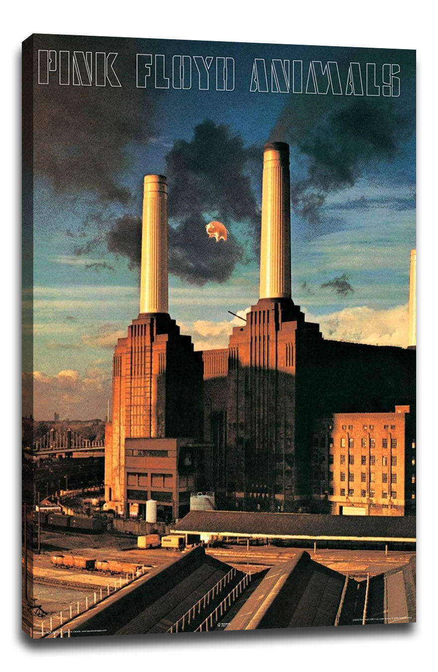Pink Floyd Animals Music (Paper and Canvas) Art Poster Printing Print