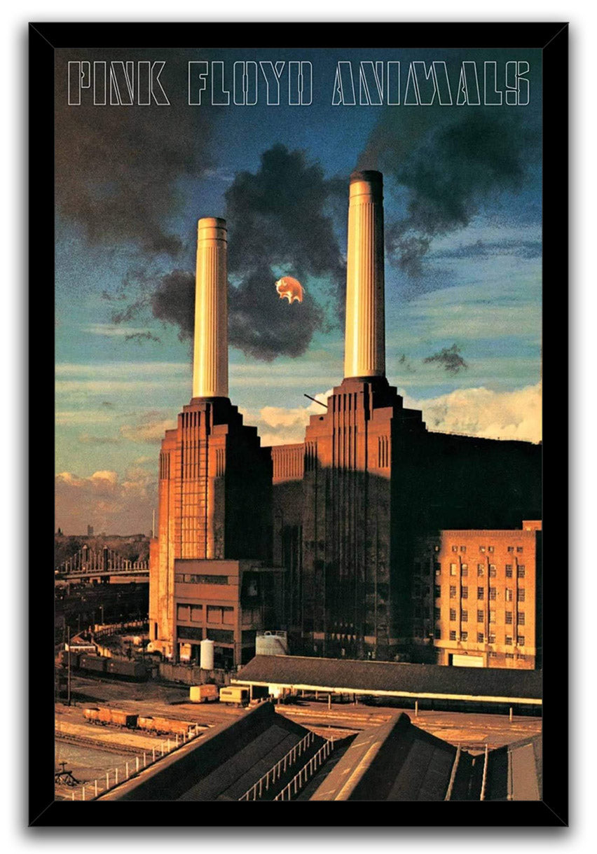 Pink Floyd Animals Music (Paper and Canvas) Art Poster Printing Print