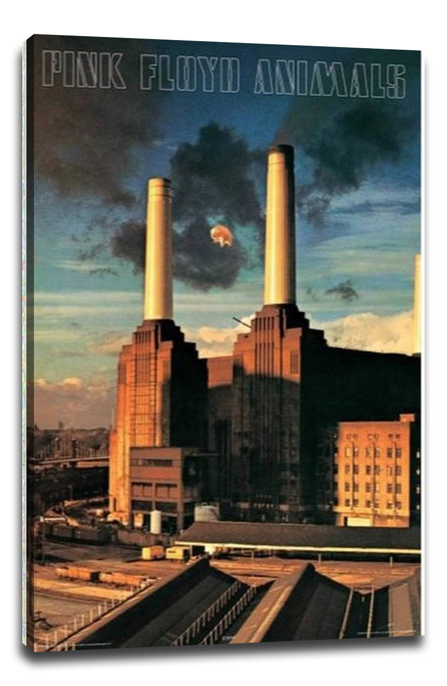 Pink Floyd Animals Music (Paper and Canvas) Art Poster Printing Print
