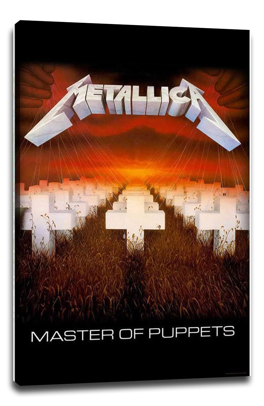 Metallica Master of Puppets Music (Paper and Canvas) Art Poster Printing Print
