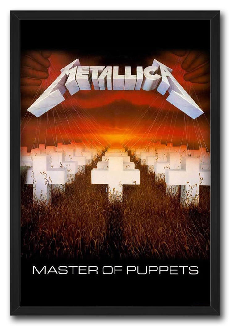 Metallica Master of Puppets Music (Paper and Canvas) Art Poster Printing Print