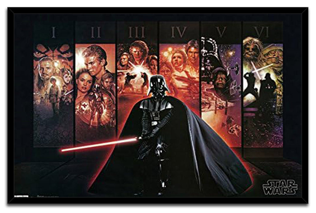 Star Wars Darth Vader Episodes Movie (Paper and Canvas) Art Poster Printing Print
