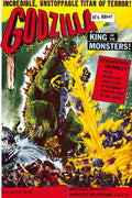 Godzilla King of the Monsters Movie (Paper and Canvas) Art Poster Printing Print