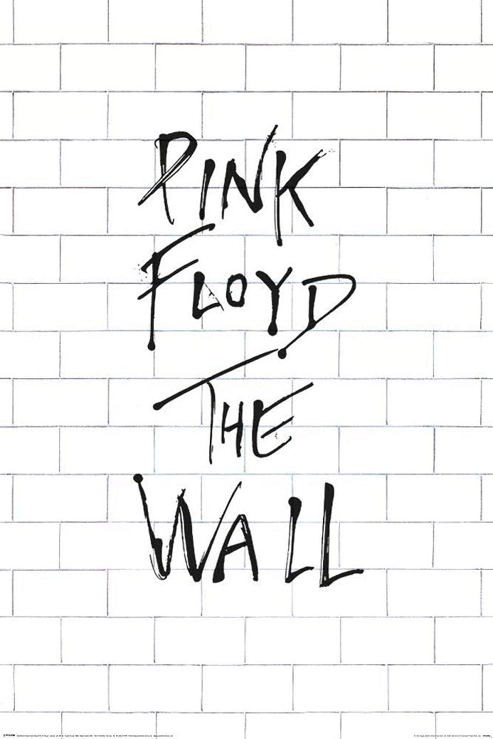 Pink Floyd The Wall-(Album Cover - The Wall) Music (Paper and Canvas) Art Poster Printing Print