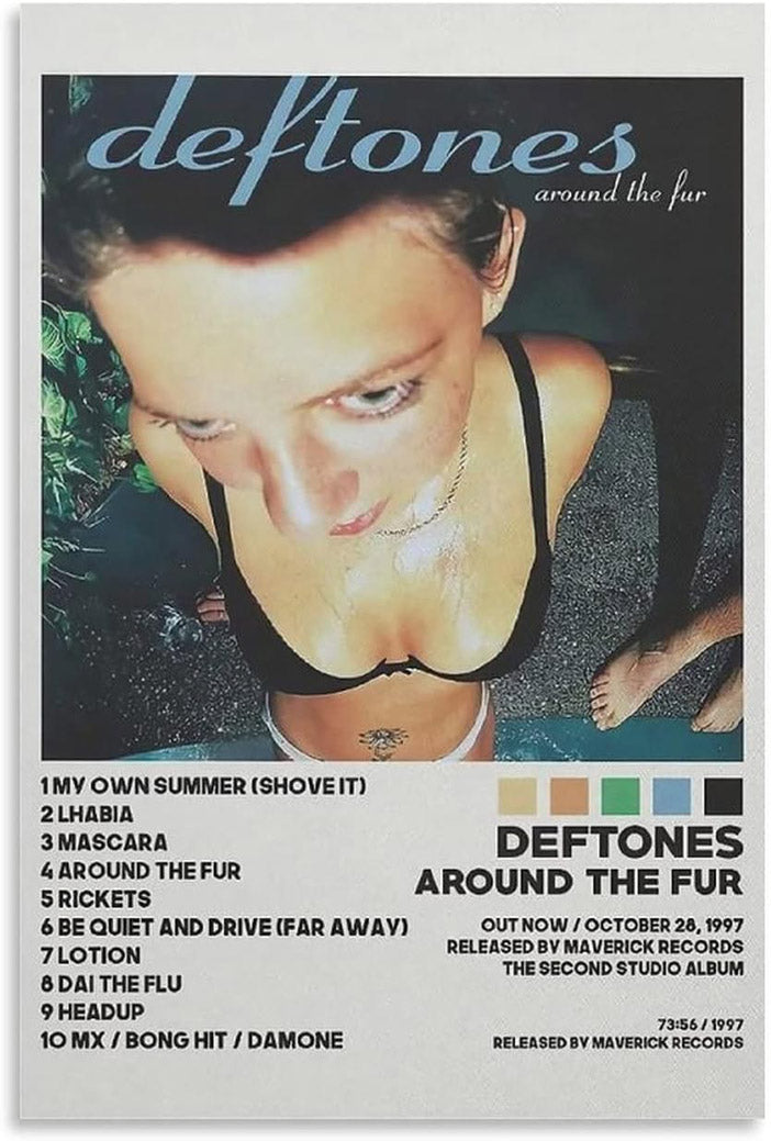 Deftones Around The Fur Music (Paper and Canvas) Art Poster Printing Print B004008U2Q