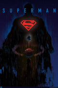 DC Comics: Dark Artistic - Superman Wall Comics (Paper and Canvas) Art Poster Printing Print
