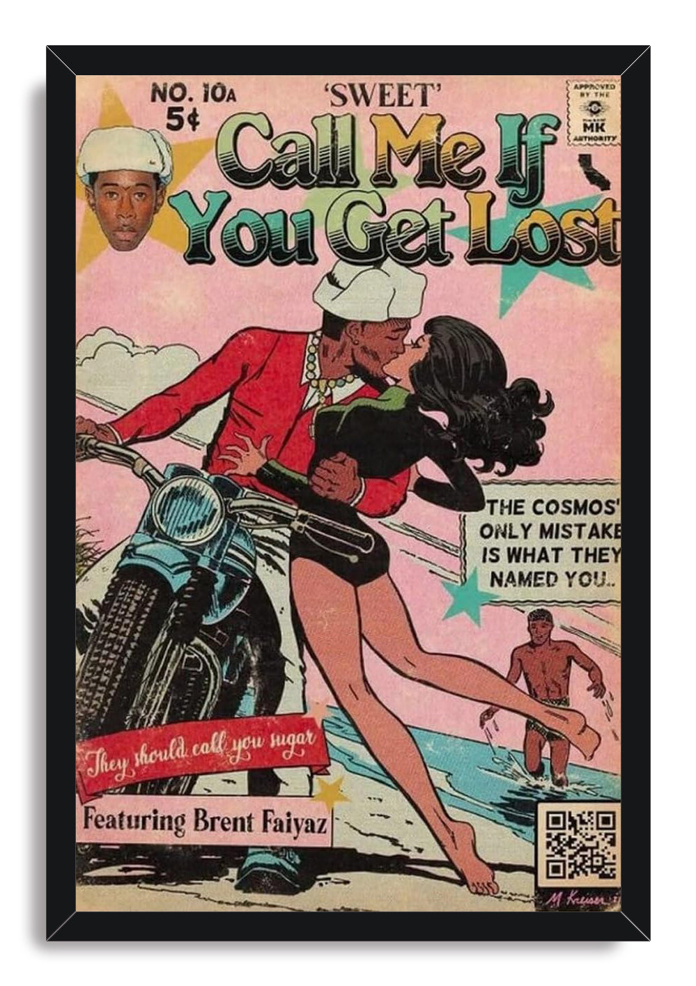 Tyler The Cure Vintage Poster Decorative Painting (paper and canvas) art poster printing print