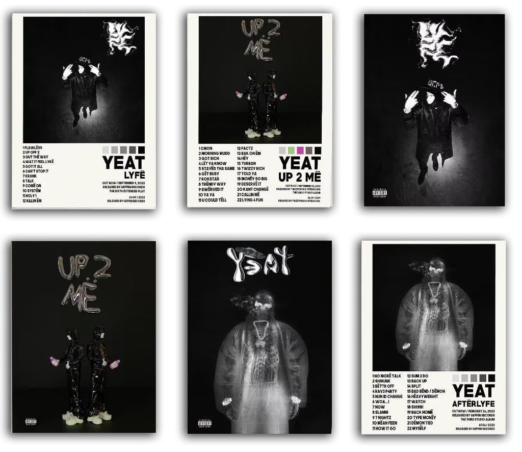 Yeat Album Cover Family Decorative Painting Wall Art Posters (Paper and Canvas) Art Poster Printing Print
