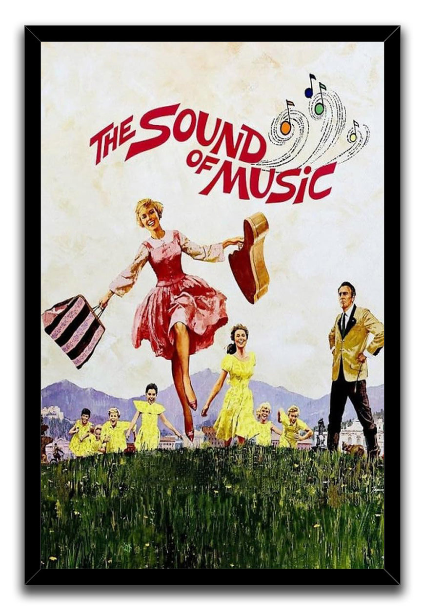 The Sound Of Music Vintage Musical Movie Poster (paper and canvas) art poster printing print