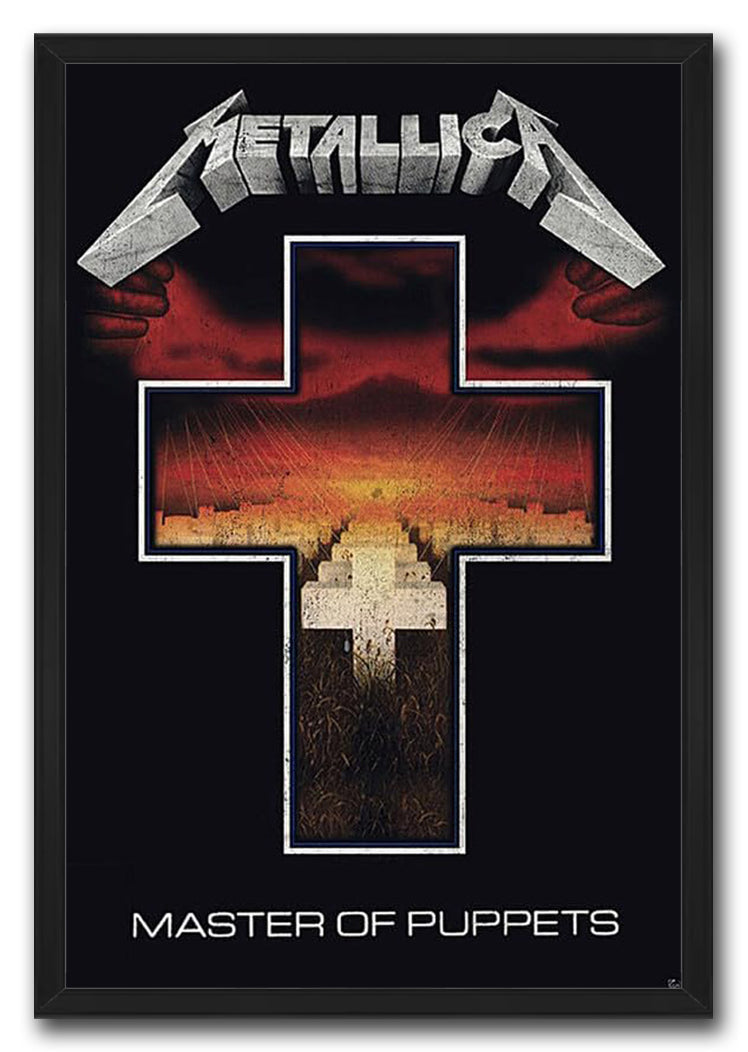 Metallica Master of Puppets Album Cover Music (Paper and Canvas) Art Poster Printing Print