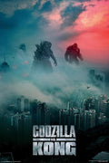 Godzilla v Kong Movie (Paper and Canvas) Art Poster Printing Print
