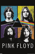Pink Floyd - The Dark Side Of The Moon Quad Music (Paper and Canvas) Art Poster Printing Print