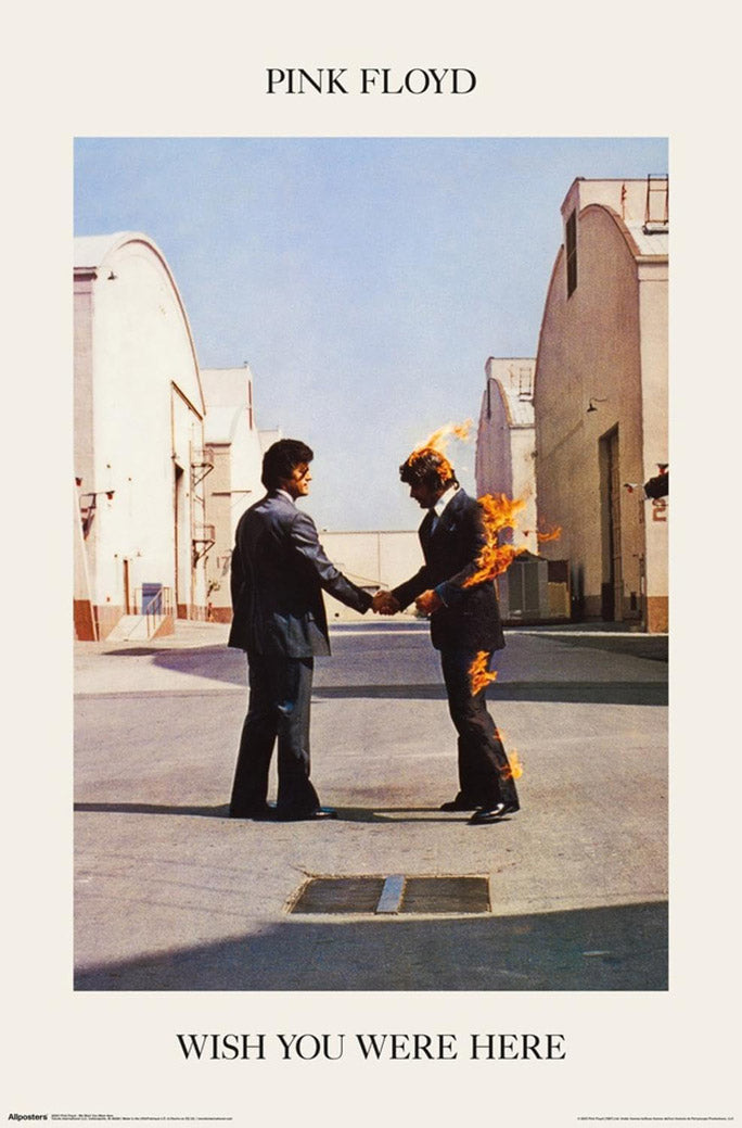 Pink Floyd - We Wish You Were Here Music (Paper and Canvas) Art Poster Printing Print