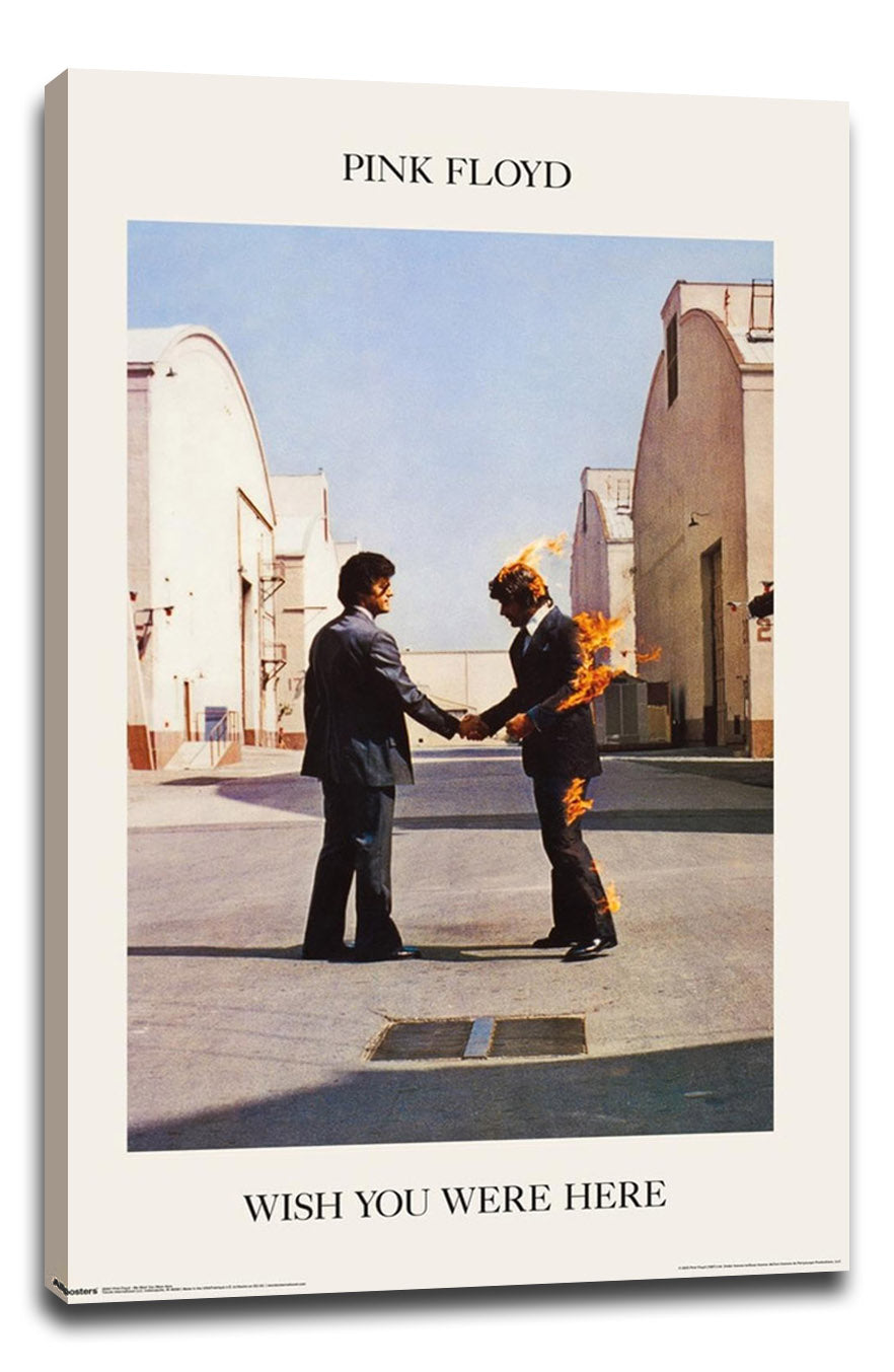 Pink Floyd - We Wish You Were Here Music (Paper and Canvas) Art Poster Printing Print
