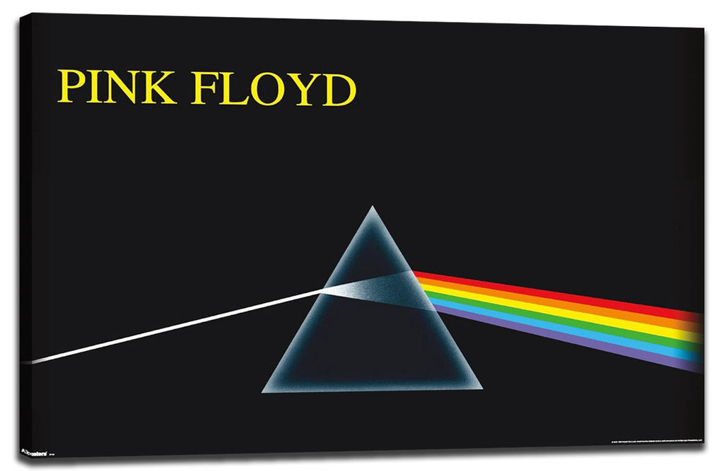 Pink Floyd - The Dark Side Of The Moon Logo Music (Paper and Canvas) Art Poster Printing Print