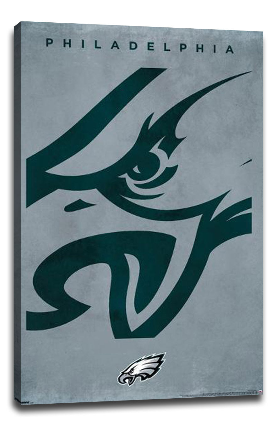 NFL Philadelphia Eagles - Logo 25 NFL (Paper and Canvas) Art Poster Printing Print