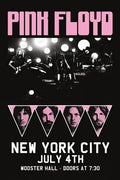 Pink Floyd-(Live On Stage-New York City,July 4th) Music (Paper and Canvas) Art Poster Printing Print