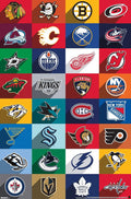 League - Logos 25 NBA (Paper and Canvas) Art Poster Printing Print