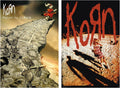Korn-(Follow The Leader & The First Album) 2 Piece Music (Paper and Canvas) Art Poster Printing Print B004008U2Q