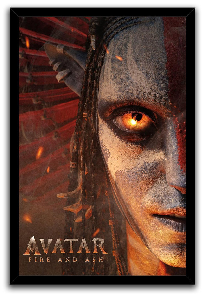 Avatar: Fire and Ash (2025) Movie (Paper and Canvas) Art Poster Printing Print