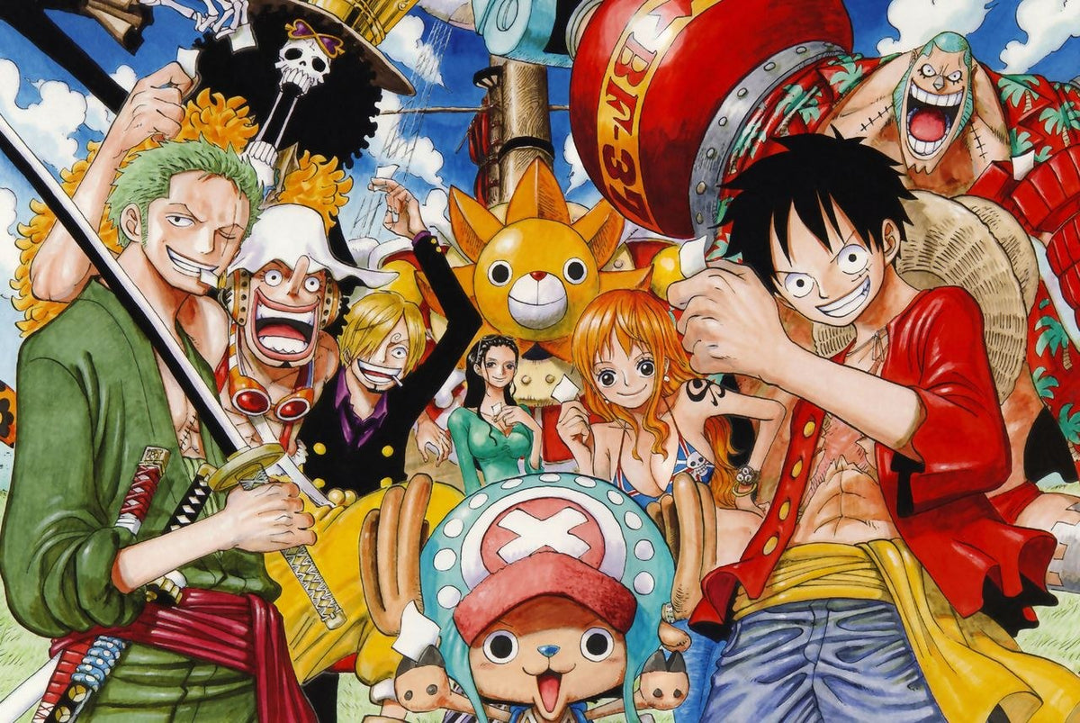 One Piece Straw Hat Crew Poster
