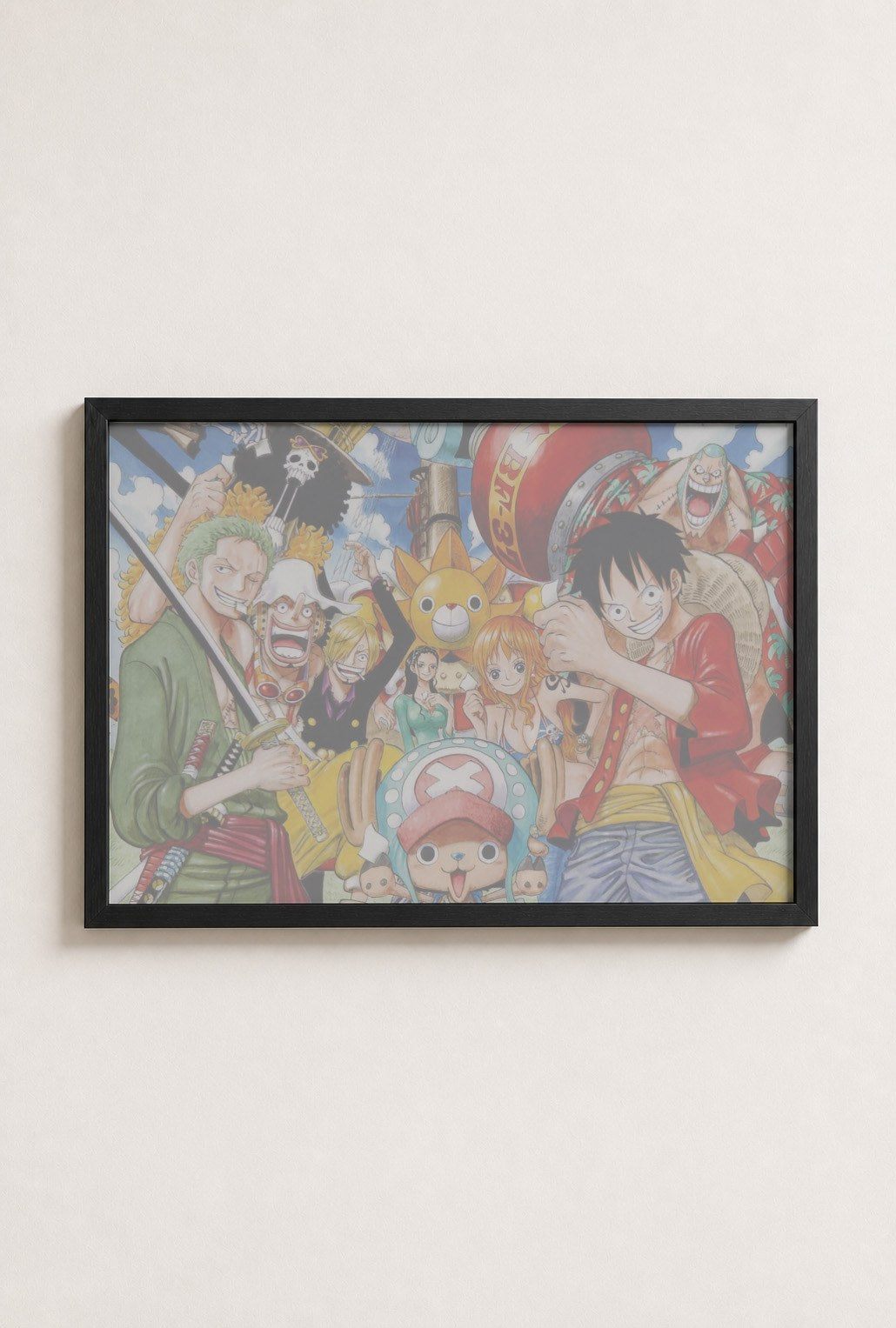 One Piece Straw Hat Crew Poster