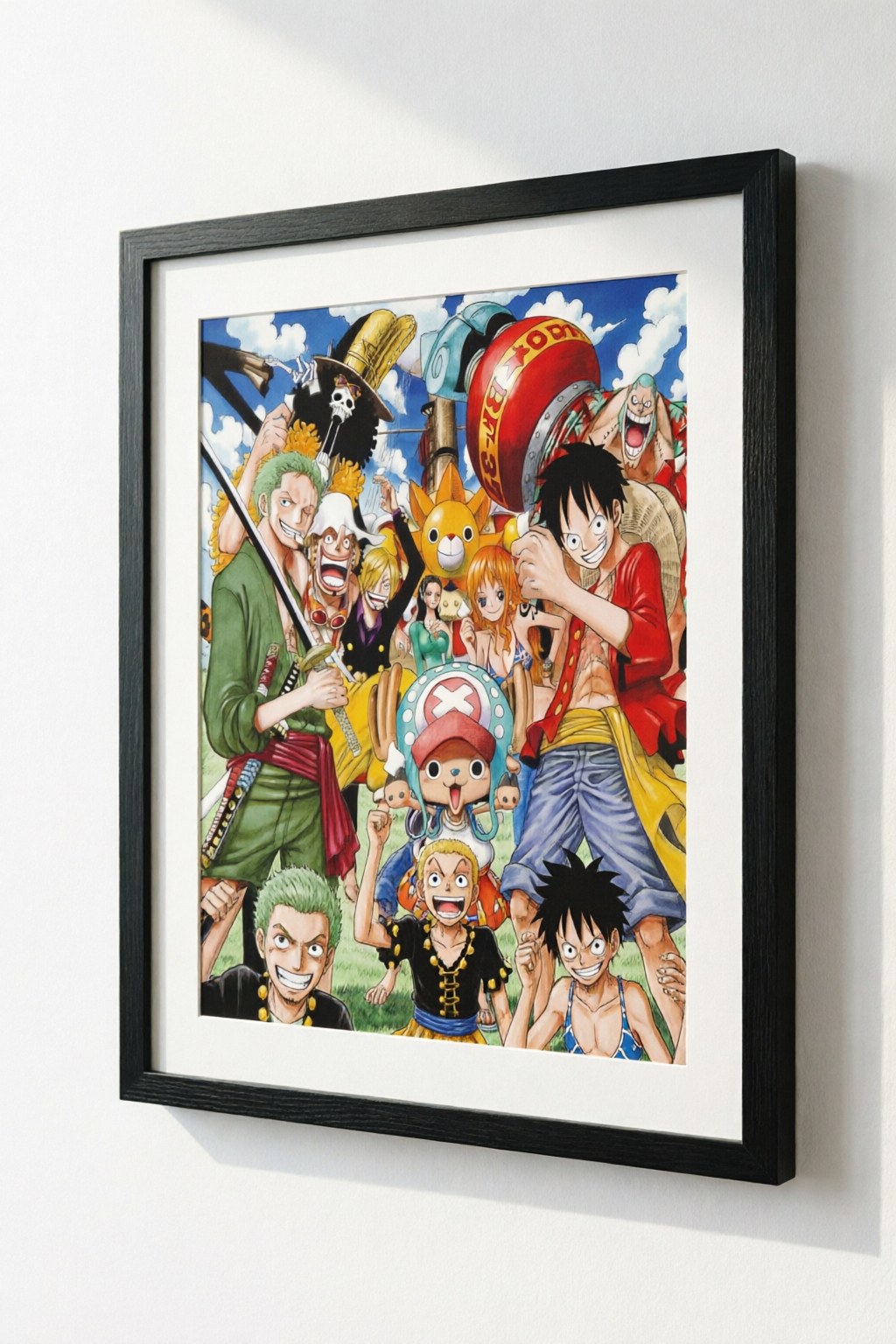 One Piece Straw Hat Crew Poster