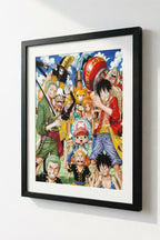 One Piece Straw Hat Crew Poster