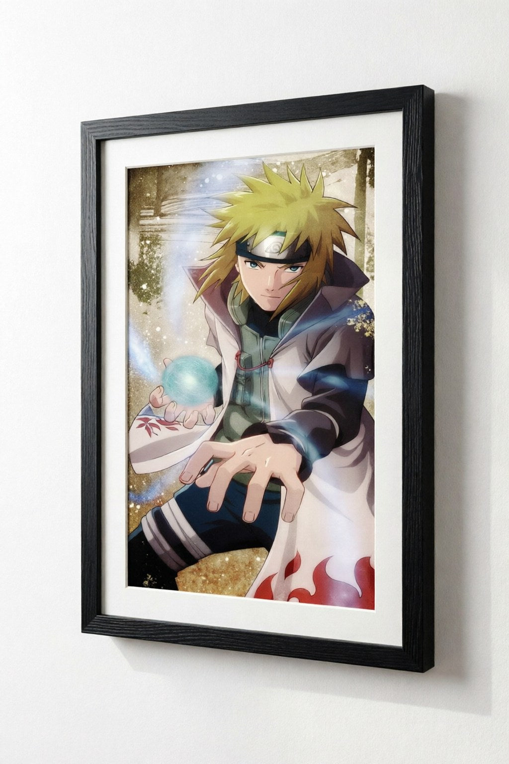 Minato Namikaze Fourth Hokage Poster