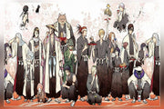 Bleach Gotei 13 Casual Group Poster