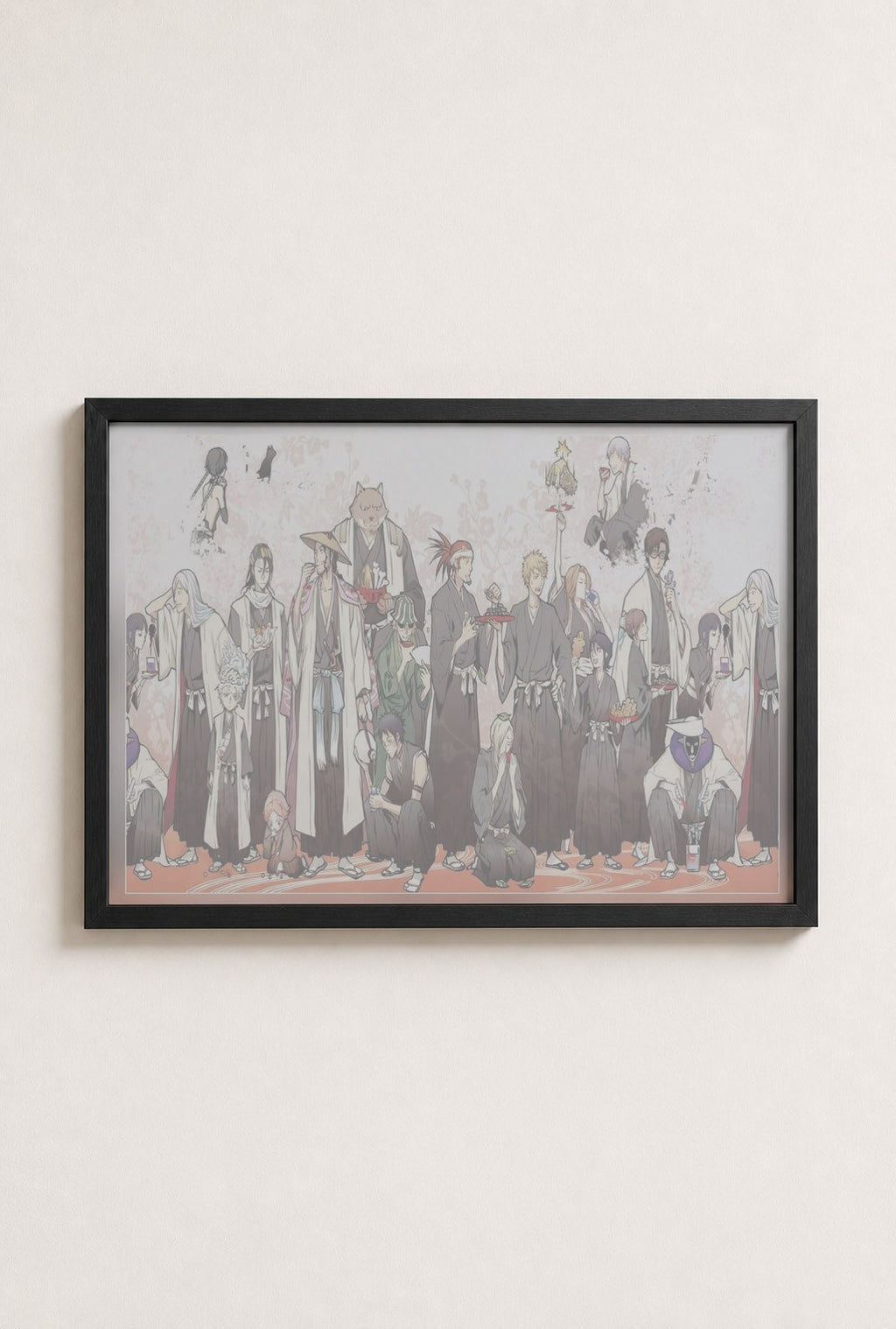 Bleach Gotei 13 Casual Group Poster