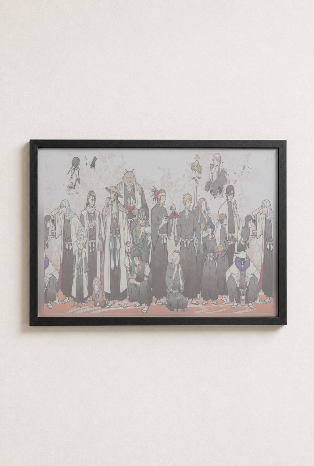 Bleach Gotei 13 Casual Group Poster