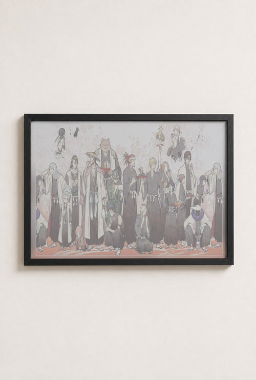 Bleach Gotei 13 Casual Group Poster
