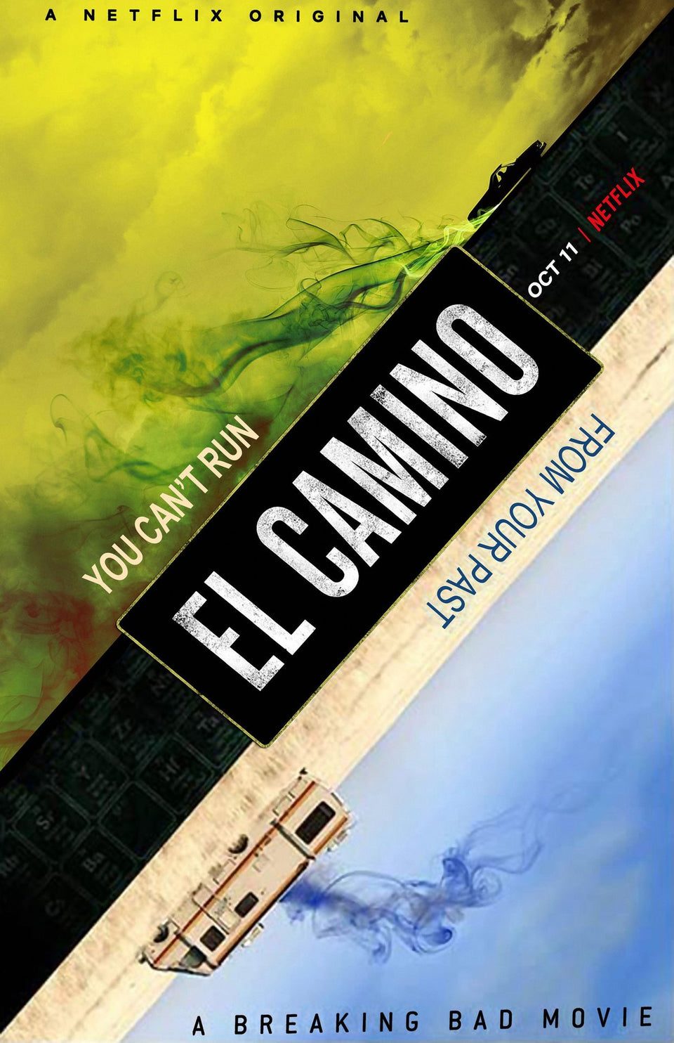 El Camino Breaking Bad Poster